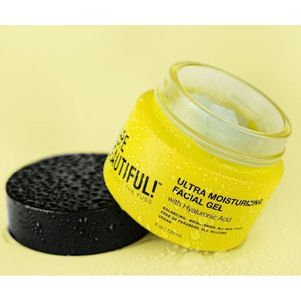 HERE BEAUTIFUL |‎ Ultra Moisturizing Facial Gel with Hyaluronic Acid